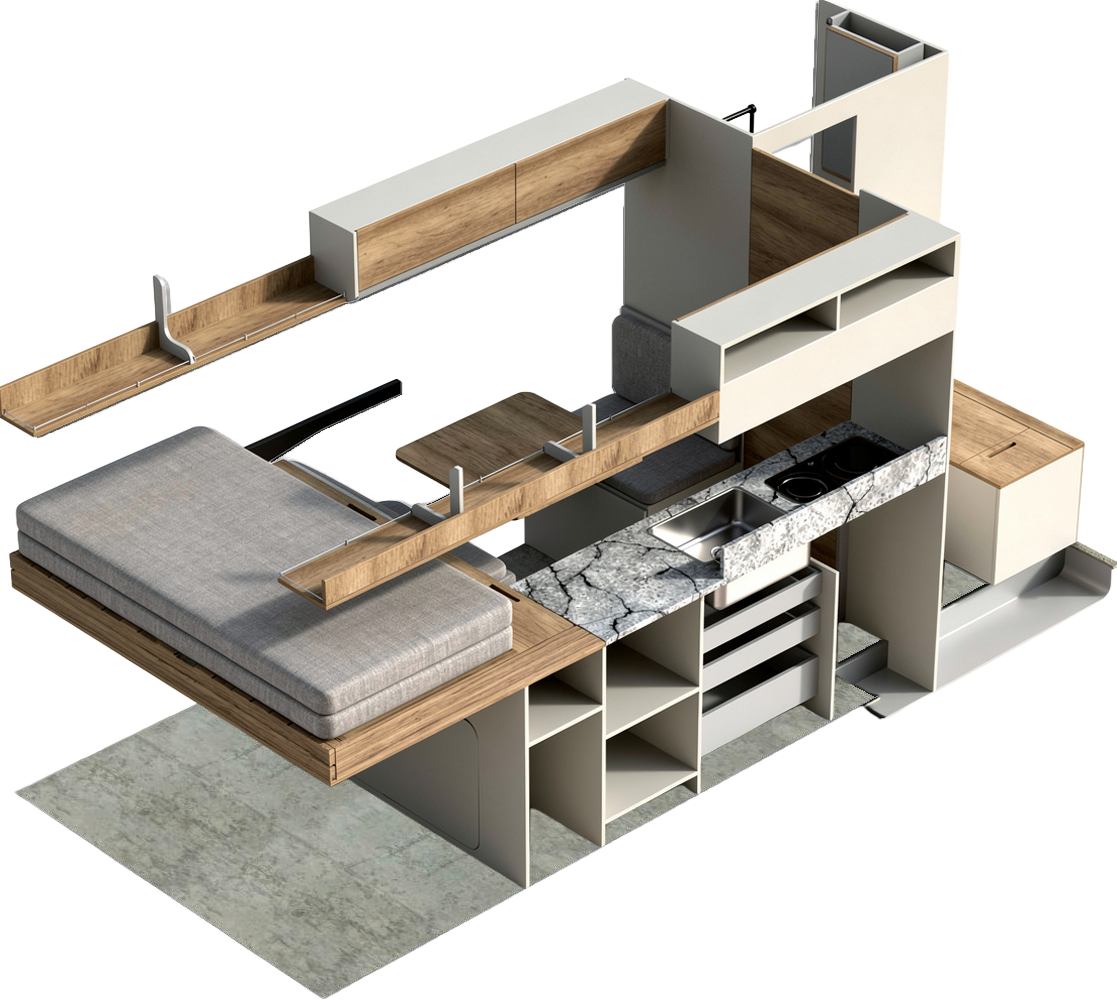 Progettazione allestimento camper su misura